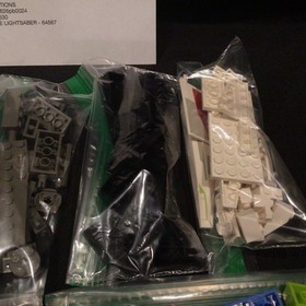 Vintage LEGO Star Wars Set 7143 Jedi Starfighter (2002) NOT COMPLETE