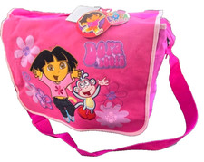 NEW DORA The Explorer Pink Messenger Bag 15"x11"x5", So CUTE Ships Fast