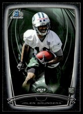 2014 Bowman Chrome Jalen Saunders Rookie New York Jets #159