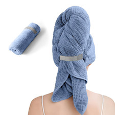 Large Microfiber Hair Towel for Women,Super Soft anti Frizz  Quick Dry for Curl