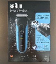 Image of ✨Braun Series 3 ProSkin 3010s Rechargeable Electric Shaver - Blue✨