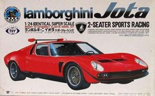MARUI 1/24 Lamborghini Jota Motorized Model Kit MT-77-WS09 Unopened From JPN