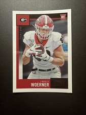 2020 Score #401 Charlie Woerner  Georgia Bulldogs Rookie