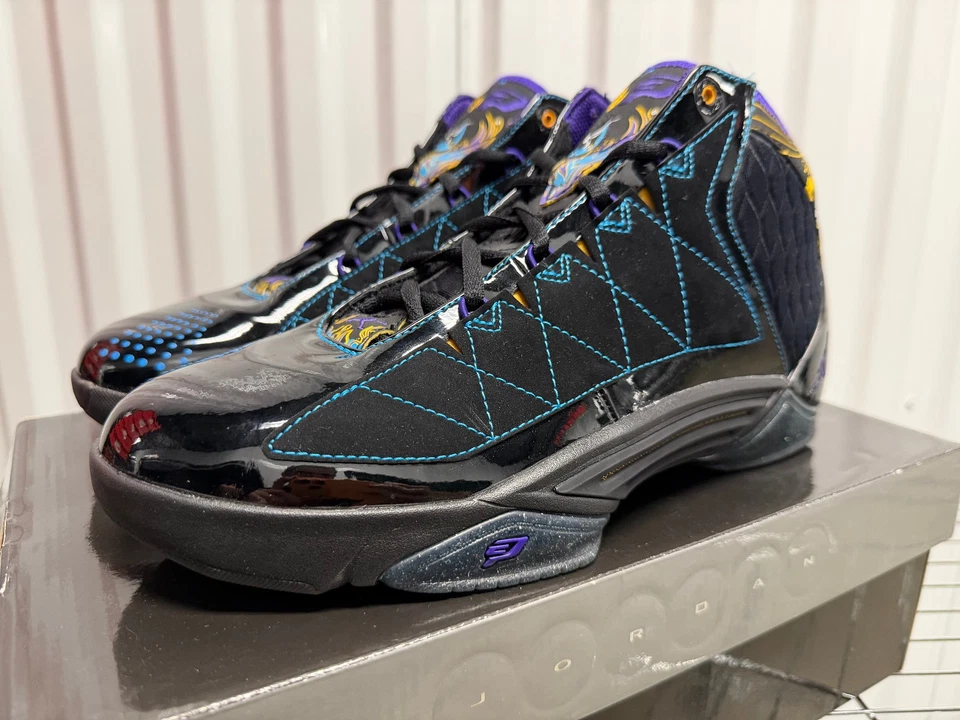 Talla 10.5 - Nike Air Jordan CP3.II New Orleans Hornets Quickstrike - 342944-051 Foto 3 de 4