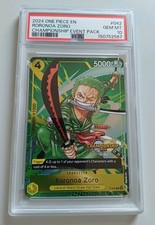 One Piece Tcg Roronoa Zoro Championship Event Pack P-042 Psa 10