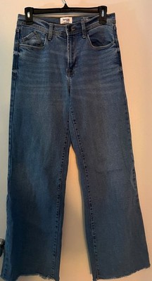 Kensie Jeans Vintage Luxe The Kaya High Rise Wide Leg Jeans S4/27 | eBay
