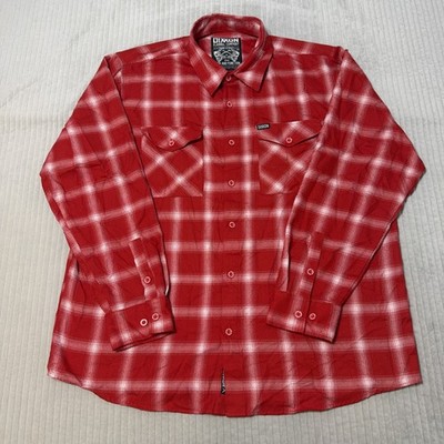 Dixxon Flannel Company Third Street Plaid Flannel Shirt Men s 2XL