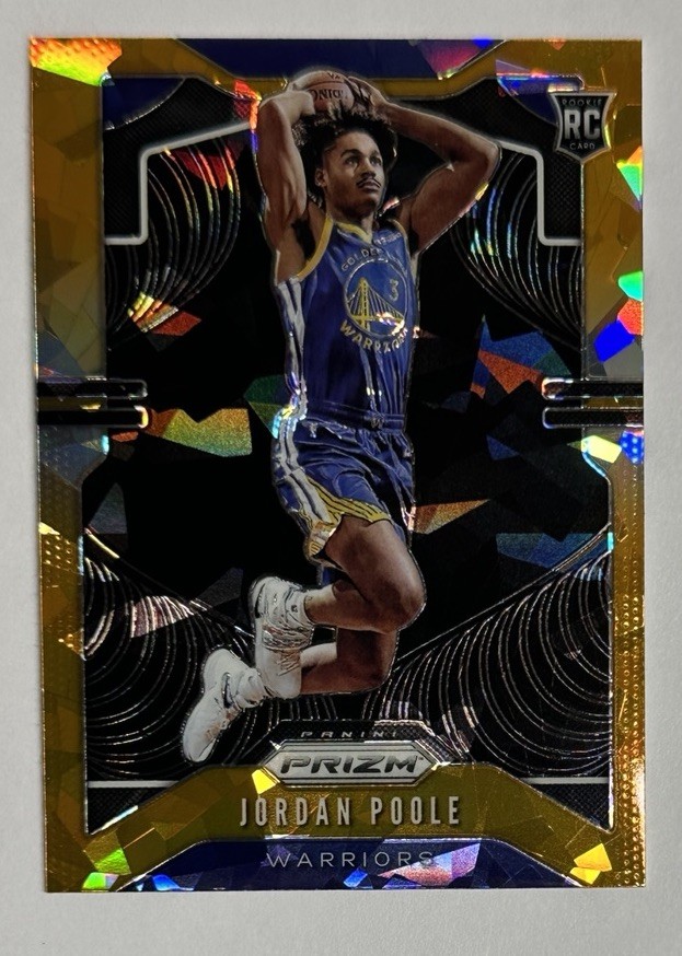 2019-20 Panini Prizm Orange Ice Jordan Poole Rookie RC #272