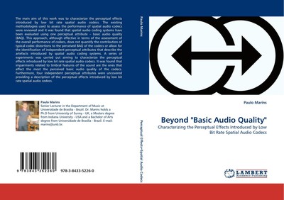 Beyond ''Basic Audio Quality'' Paulo Marins