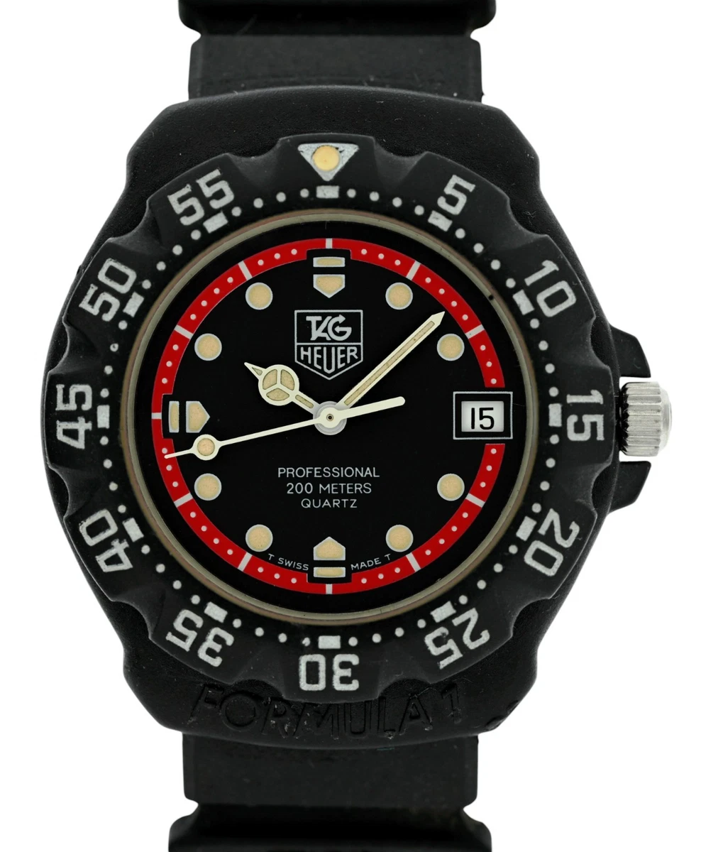TAG HEUER プロフェッショナル フォーミュラ1 ジャンク品 TAG Heuer Formula 1 Men Plastic Case Wristwatches for sale | eBay