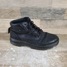 Dr Martens Bonny Boots Mens 9 / Womens 10 Casual Black Leather Ankle Lace Up