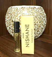 Nishane MANA 0.07 oz 2 ml Extrait De Parfum Spray Boxed Sample Vial