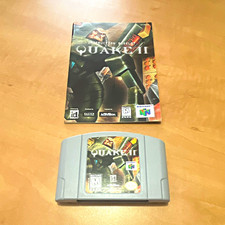 Nintendo Quake II Nintendo 64 Cartridge w/ Manual - M, NTSC-U/C, Quake