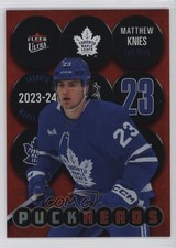 2024-25 Upper Deck Fleer Ultra Puckheads Red /99 Matthew Knies #PH-31 og2