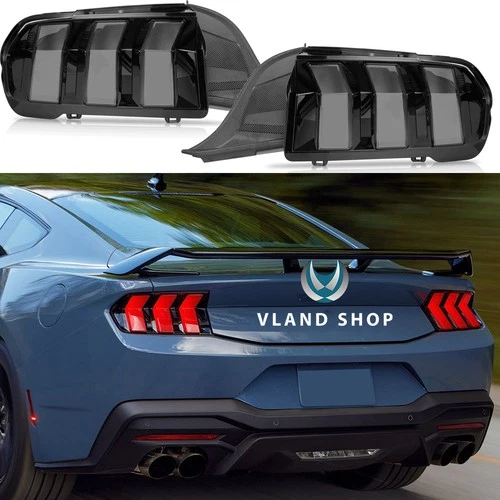 Smoked LED Sequential Tail Lights For 2024-2026 Ford Mustang Rear Lamp Animation - Bild 3 von 12