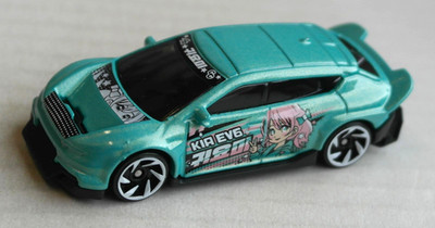 Hot Wheels Custom Kia EV6 türkisperlmutt HW Mattel Elektroauto Auto Car PKW