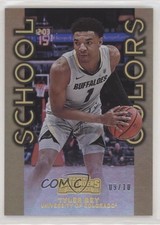 2020-21 Panini Contenders Draft Picks School Colors Finals 9/10 Tyler Bey #4 fm0