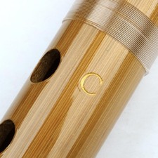 Bamboo Flute Dizi Traditional Handmade Chinese Musical Instrument Vintage Diz...