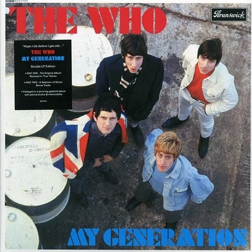 The Who	 My Generation: Deluxe Edition 14 Bonus Tracks	2 LPS SS