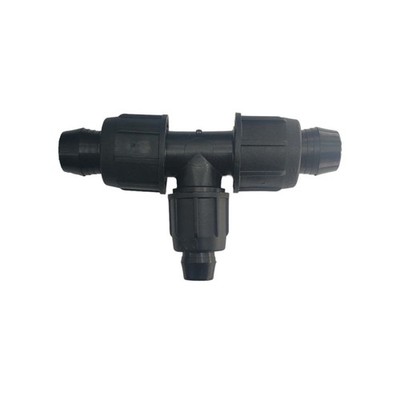 25 Pack Irritec 3/4'' x 3/4'' x 1/2'' Easy Loc Reducing Tee