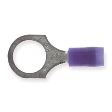 Sta-Kon Rb14-38 Ring Terminal, 3/8 In Stud Size, 14 Awg, 600 V, Nylon