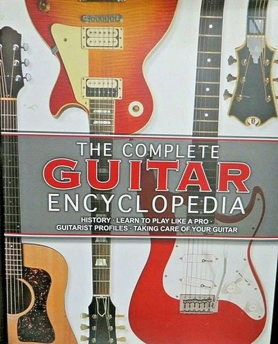 Complete Guitar Book, New! Hardcover, Fender Strat,Gibson, Martin,Learn play
