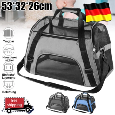 JOYHUT NEU Hundetransportbox Hundebox Hundetasche Katzenbox Autotransportbox faltbar DE