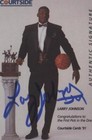 1991 Courtside Draft Pix - Larry Johnson #1
