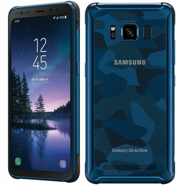 Samsung Galaxy S8 Active SM-G892A 64GB Gray Gold Blue GSM Unlocked Smartphone A+ Samsung Galaxy S8 Active SM-G892A 64GB Gray Gold Blue GSM Unlocked Smartphone A+