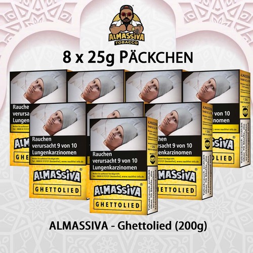 Al Massiva Tobacco 200g Shisha Tabak Wasserpfeifentabak Hookah Tabak alle Sorten - Bild 5 von 14
