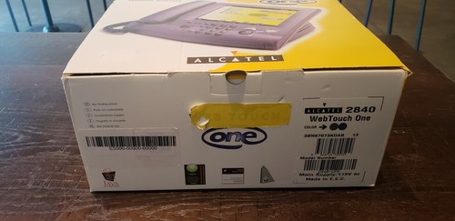 NEW IN BOX ALCATEL 2840 WEB TOUCH ONE INTERNET SCREENPHONE TELEPHONE SWISS MADE - Picture 10 of 11
