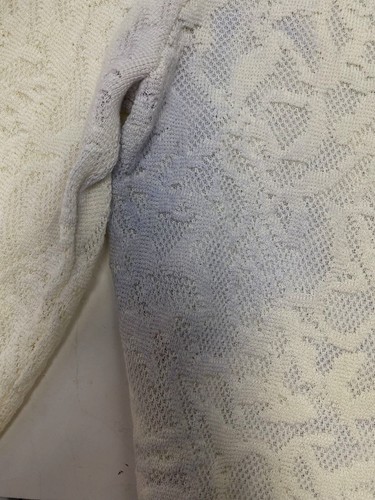 Rag & Bone Women's Ivory Lace Long Sleeve Top Size S - Picture 3 of 6