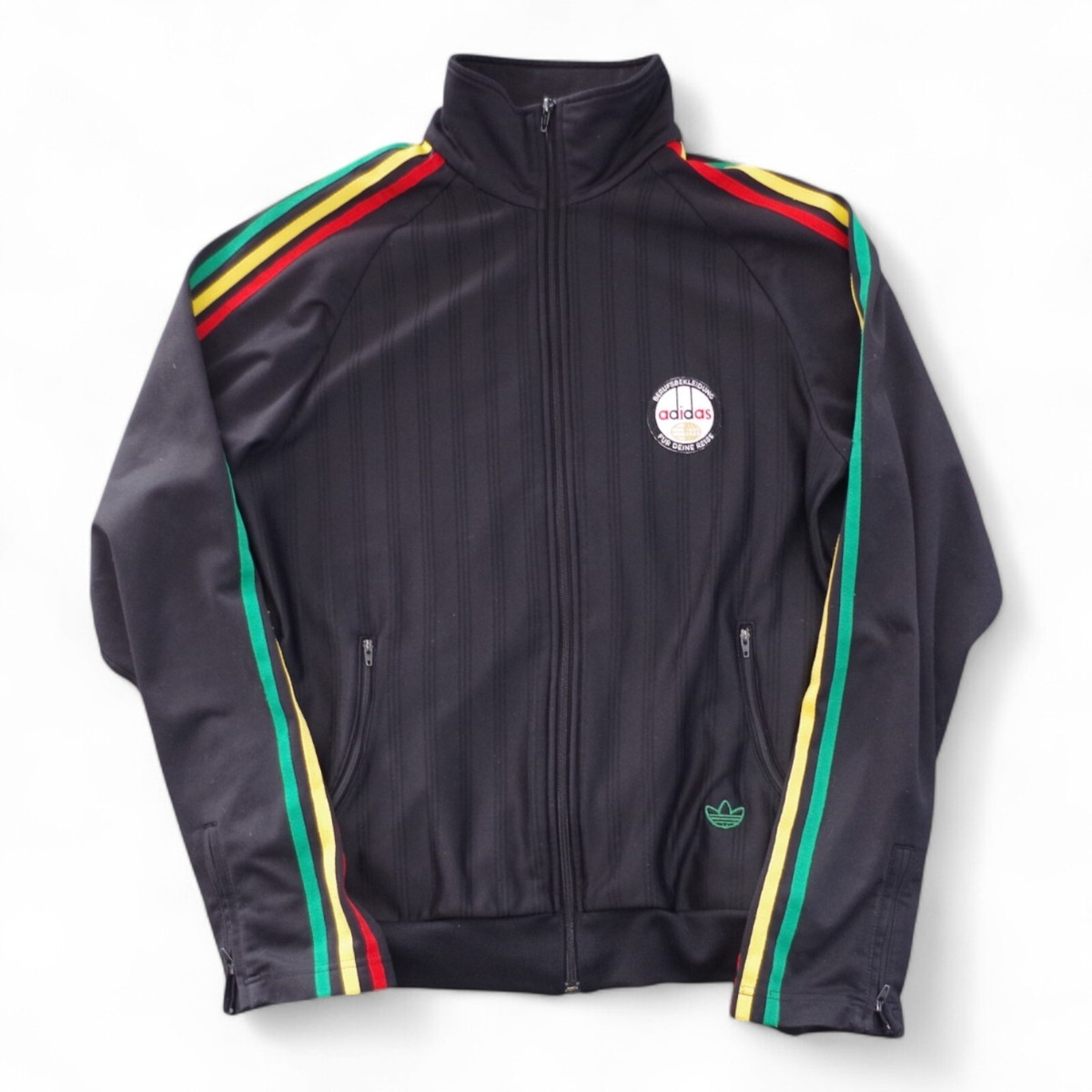 Adidas Originals Rasta Mens Track Top / Jacket Size: Adults L 70s