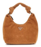 Guess Isotta Hobo Bag Schultertasche Tasche Cognac Hellbraun Neu