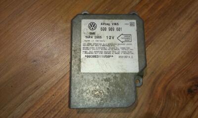 Volkswagen Polo 1998  crash sensors module 6Q0909601, 5WK42865 #33602-23