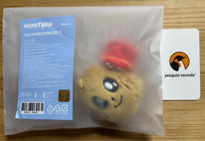 SEVENTEEN SVT - MINITEEN OFFICIAL MD FACE PLUSH KEYRING BRAND NEW