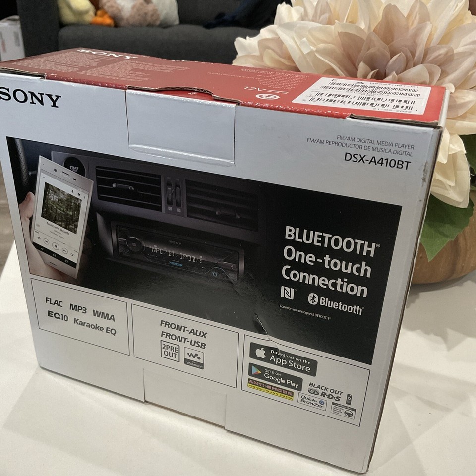 SONY DSXA410BT Bluetooth Car Stereo FM/AM Digital Media Player w