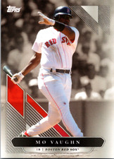 2021 Topps X Derek Jeter Captain’s Corner #30 MO VAUGHN - Boston Red Sox