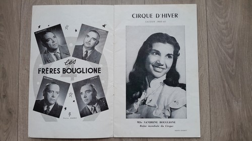 BOUGLIONE Programme Cirque d'Hiver 1960 - 1961 - Photo 2/11