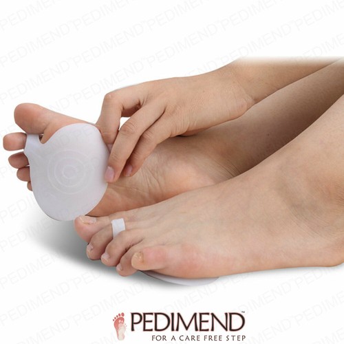 Gel Metatarsal Pads Forefoot Support Insoles Morton's Neuroma Pain Relief Pads - Picture 3 of 16
