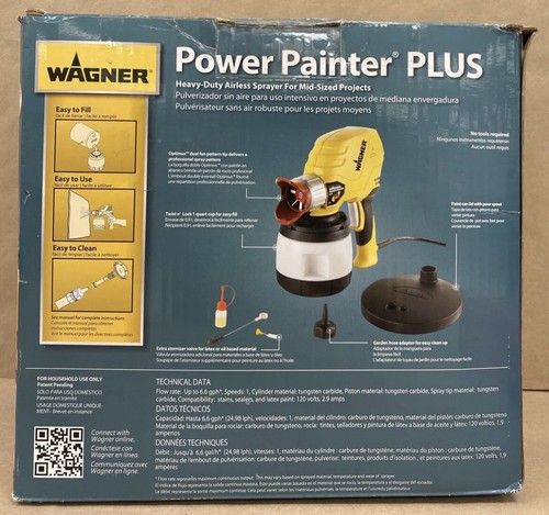 Wagner Power Painter Plus 6.6 GPH Spray 