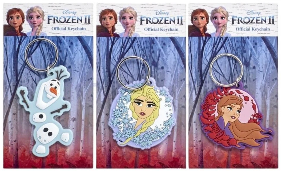 DISNEY Frozen Olaf Elsa Anna Schlüsselanhänger Die Eiskönigin ca. 6 cm