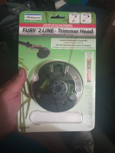 Shakespeare Fury 2 Line Universal Trimmer Head - Fits Curved & Straight