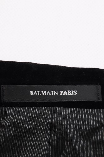 Balmain Paris Classic Velour Blazer Jacket Size L / UK42 / EU52 - Picture 6 of 6