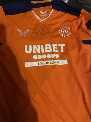 Signed Rangers Small Shirt Oscar Cortes