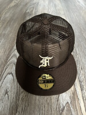 New Era x Fear Of God Essentials Mesh 59FIFTY Fitted Hat Cap