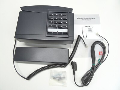 FMN B122 plus analog Wandtelefon schwarzgrau wie neu TOP Zustand