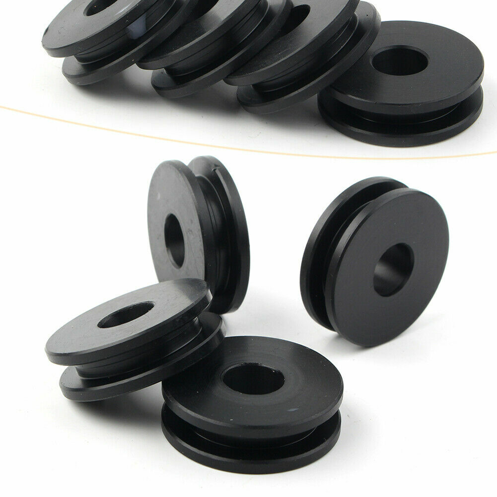 4x Windshield Mounting Bushing Grommets Detachable For Harley Softail