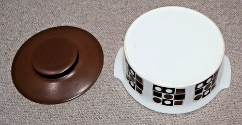 Johnson Bros Snowhite Casserole Dish / Server Ceramic ? 1960s 1970s Vintage - Picture 13 of 13