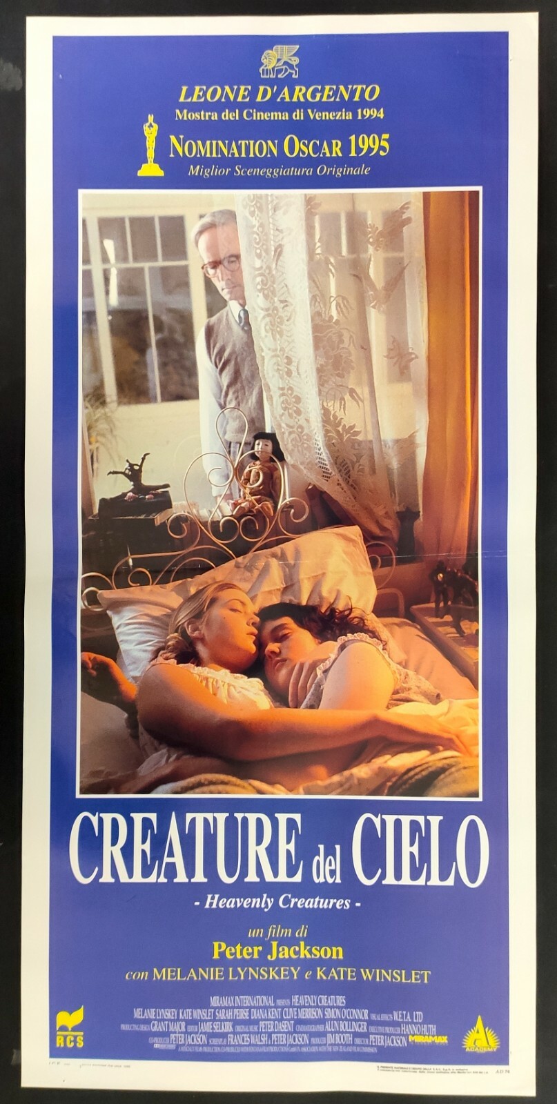 Locandina originale film Creature del cielo (1994) - Regia di Peter Jackson